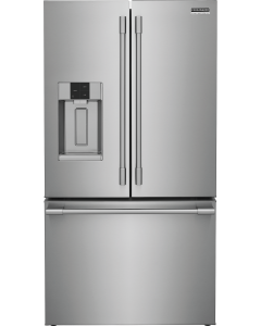 Réfrigérateur à trois portes, capacité de 22.6 pi³, largeur de 36 po, avec distributeur d'eau et de glaçons, acier inoxydable (FRIGI/PRFC2383AF/)