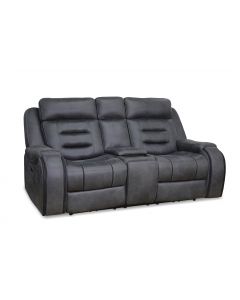Causeuse inclinable avec console (AMALF/PICARD-26PH/MR001 GRIS/BLACK)