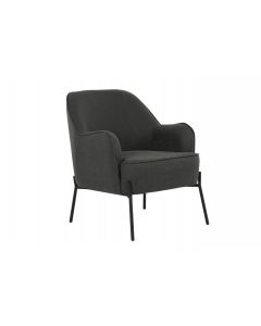 Fauteuil accent (PRIMO/FOLSOM-2/RUSTIC CHARCOAL)