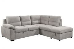 Sectionnel sofa-lit (PRIMO/LIVIANA-2/ADARA LIGHT GREY)