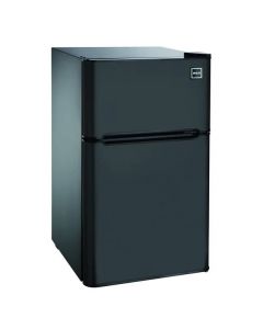 Réfrigérateur compact à deux portes avec congélateur de 3,2 pi³, noir (CURTI/RFR832/3.2 PI3 / NOIR)