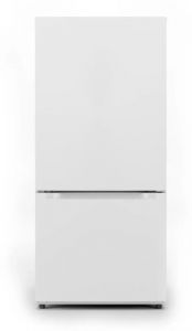 Réfrigérateur avec congélateur inférieur de 30 po, capacité 18,7 pi³, certifié Energy Star, blanc (MIDEA/MRB19B7AWW/BLANC)