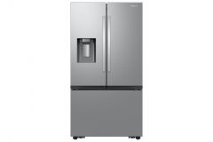 Réfrigérateur à deux portes de 36 po de largeur, capacité 25,5 pi³ avec distributeur d'eau et de glaçons, certifié Energy Star, inox (SAMSI/RF27CG5400SRAA/)