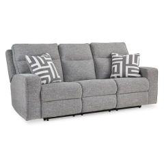 Sofa inclinable en tissu gris (ASHLE/9050315/)