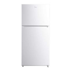 Réfrigérateur avec congélateur supérieur de 30 po, capacité de 18.1 pi3, porte réversible, blanc (MIDEA/MRT18D3BWW/BLANC)