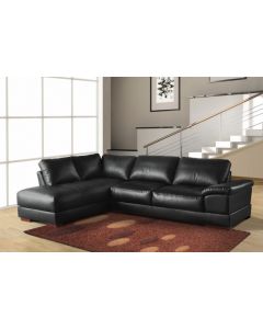 Sectionnel Primo ( AFFLUENCE-SEC/LHF-CHAISE / COMBO CUIR NOIR )