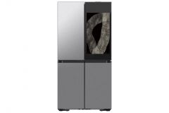 Réfrigérateur Bespoke Samsung de 23 pi3 à comptoirs profonds et quatre portes Flex (RF23DB9900QD/AC)