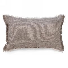 Coussin tissé avec frange (ATTITUDES IMPORT / CB1540)