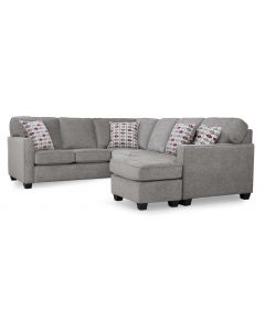Sectionnel 2 mcx (DECO/*2541-22-31/RICO GREY/KA RED)