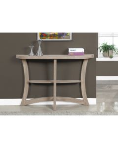 TABLE D'APPOINT - 47"L / CONSOLE D'ENTREE TAUPE FONCE (MONARCH/I 2416)