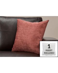 COUSSIN - 18"X 18" / ROSE SABLE / 1PC (MONARCH/I 9300)