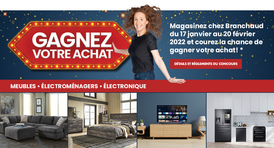 Branchaud - CONCOURS - Gagnez votre achat